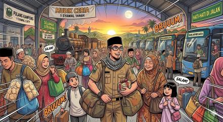 MUDIK, TRADISI PULANG KAMPUNG YANG PENUH MAKNA